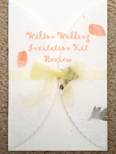 Wilton Wedding Invitation Kit Review