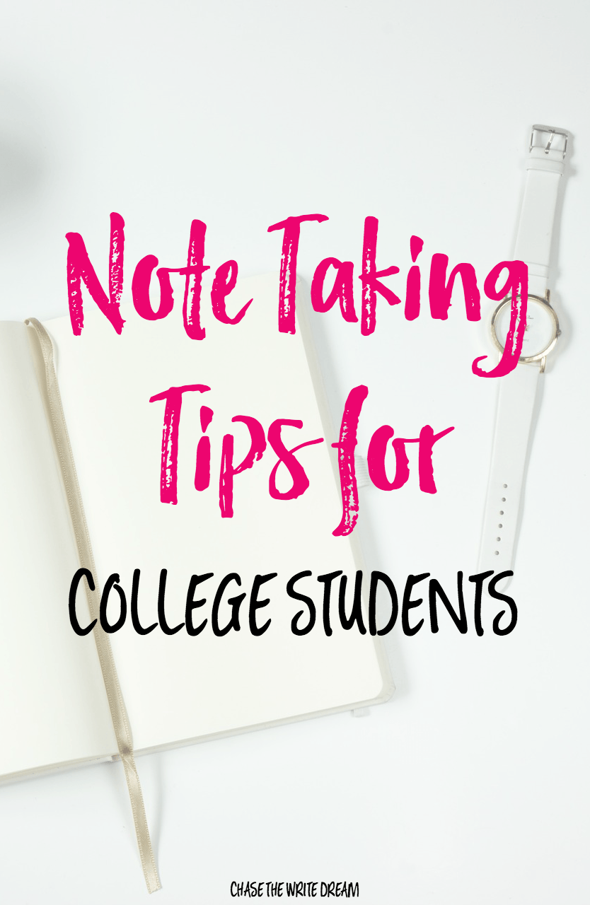 tips on note taking for college students