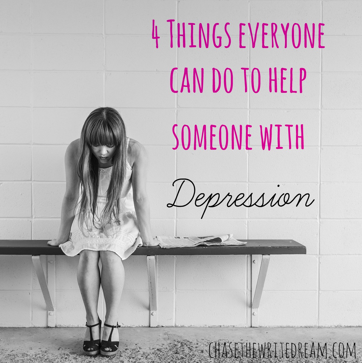 4 Things Everyone Can Do to Help Someone with Depression