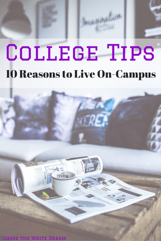 College Tips: 10 Reasons to Live On-Campus. Dorm life is exciting for some students and rough for others. Read through these 10 tips to get a better idea of why living on a college campus is beneficial!