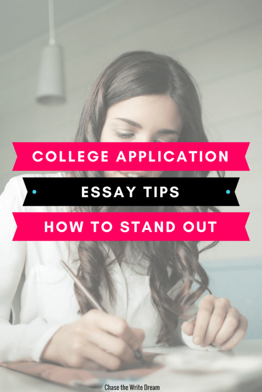 College application essay tips to help you stand out from the rest. High school students applying to college often need to write a personal statement or essay to gain admission. These tips will make sure you write your best work yet!