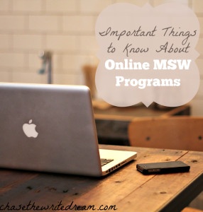 online MSW programs