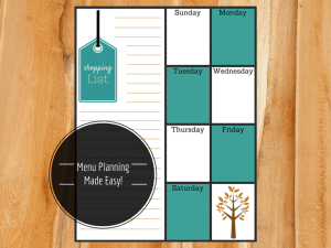 Menu Planning Made Easy!