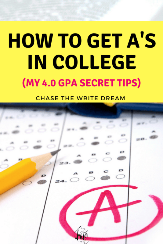 I'm sharing my secret tips for getting good grades in college! By making these simple changes, I was able to raise my GPA and graduate with honors. These are college tips every student could use. Click to check them out!