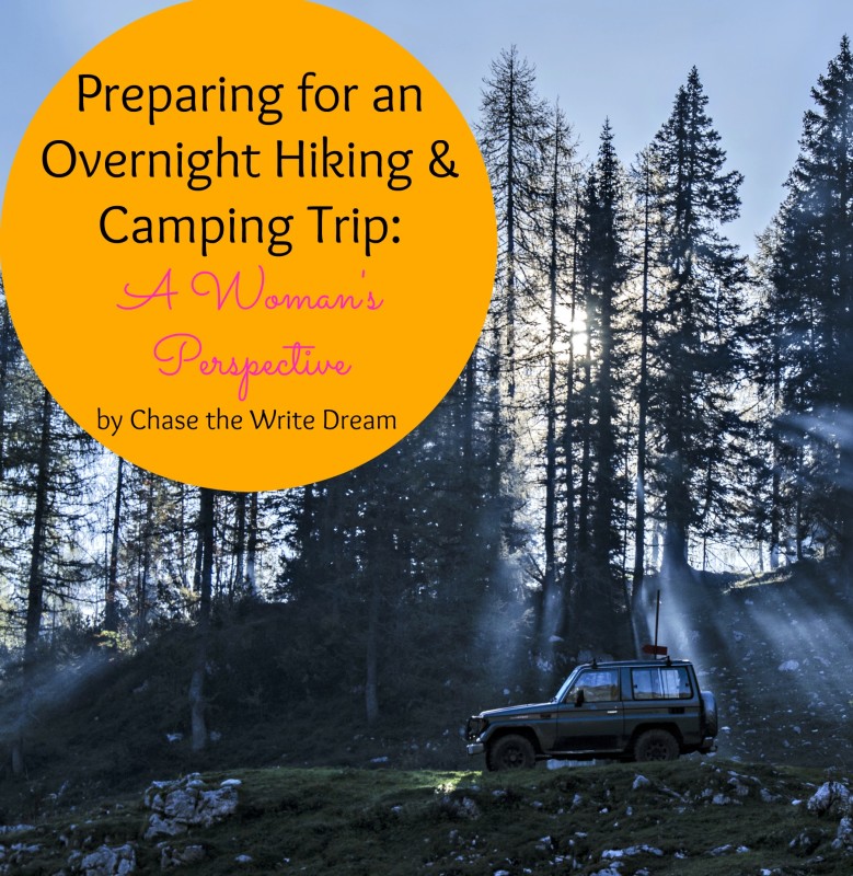 overnight hiking and camping trip