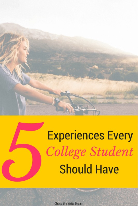 5 Experiences Every College Student Should Have | The college years are the perfect time to gain new experiences and take on new adventures. These tips will help you make the most of your time as a college student!