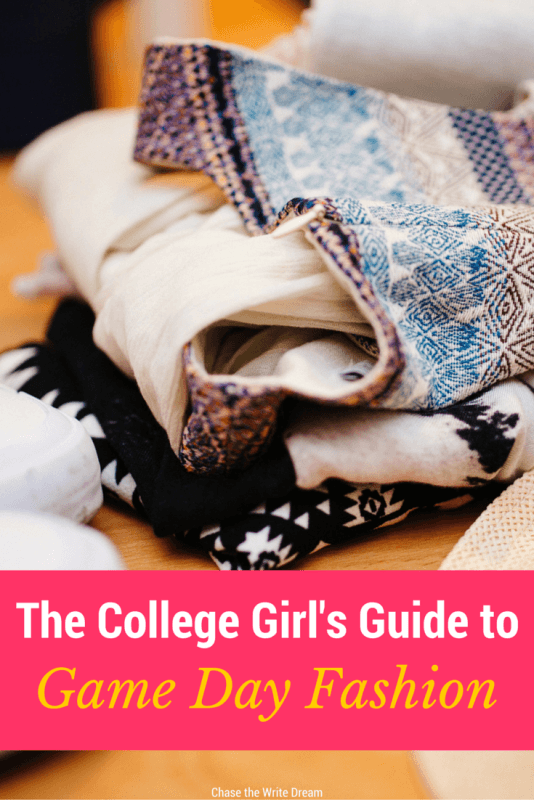 The College Girl's Guide to Game Day Fashion | Not sure what to wear to a college football game or sporting event? Check out these fashion options and accessories to show your school spirit while looking fabulous at the same time.