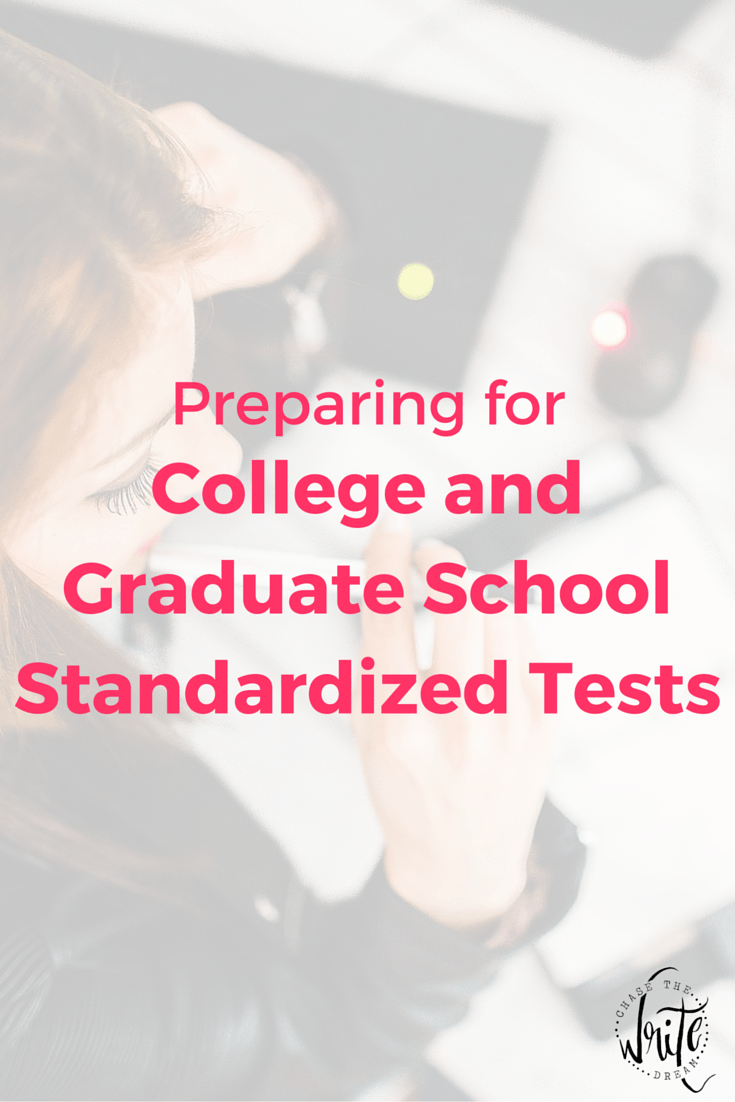 Preparing for College and Graduate School Standardized Tests | Study tips and strategies for students who want to rock their entrance exams and get into their dream program. Includes educational resources and tips from a student who has been through it. Click through to read the tips!