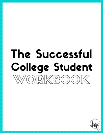 Be a successful college student with this workbook!